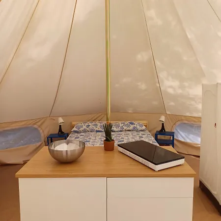 مكان تخييم Tenda Glamping Coda Cavallo *