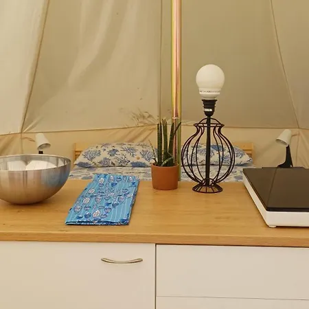 مكان تخييم Tenda Glamping Coda Cavallo *
